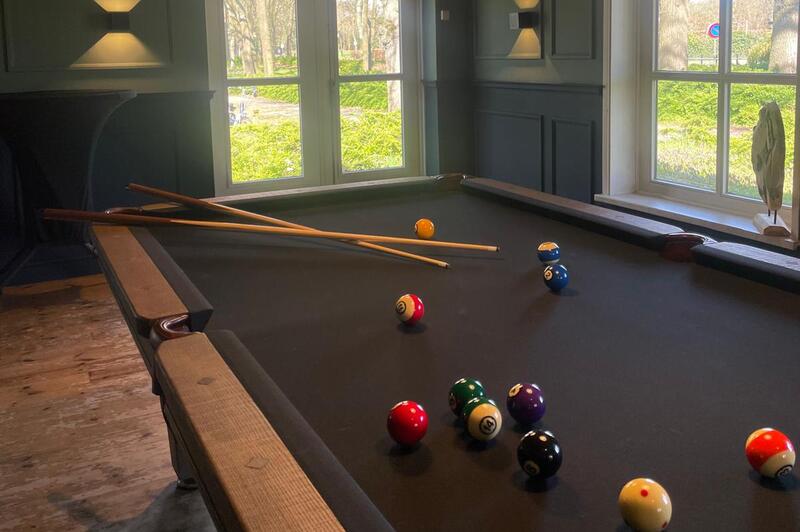 Voorhuis Bosrestaurant vergaderopstelling